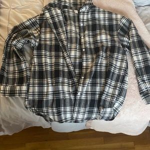Oversized Plaid Flannel!